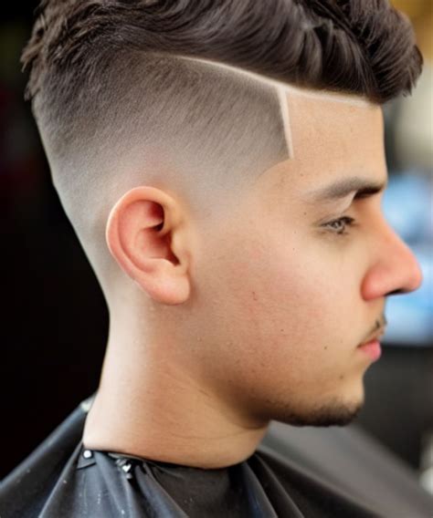 2 on side haircut